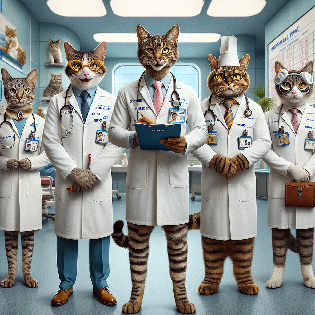 Котик в цветах